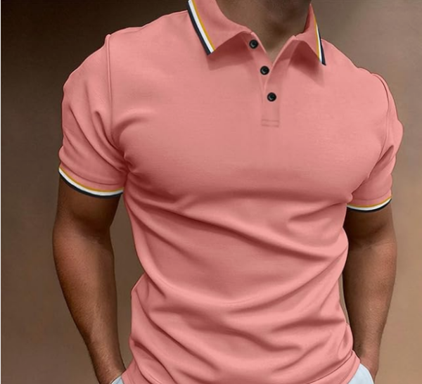 Mens Polo Shirts Casual Athletic Short Sleeve Golf Shirts for Men - Image 2