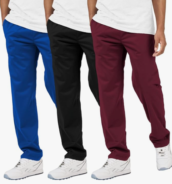 Ultra Performance 3 Pack Mens Athletic Open Bottom Sweatpants